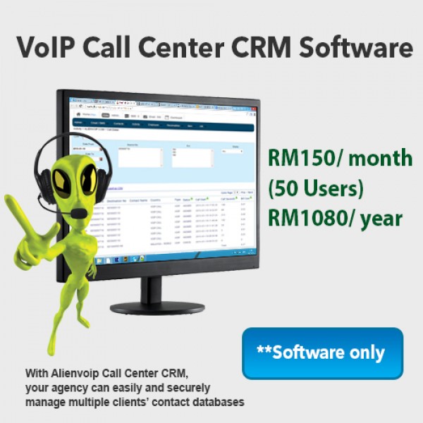 VoIP Call Center CRM Software
