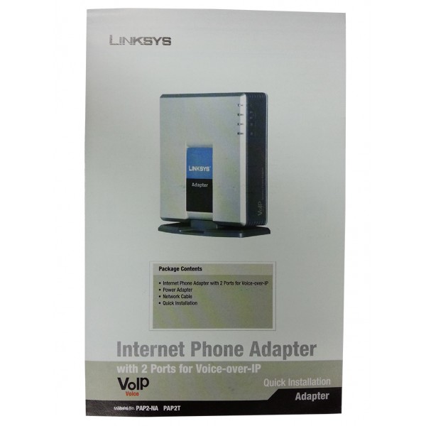 Linksys internet phone adapter