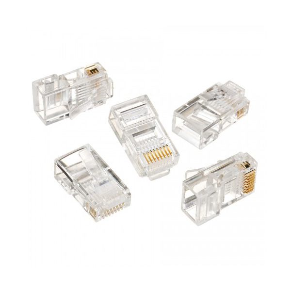 RJ45 Connector 100 Pcs
