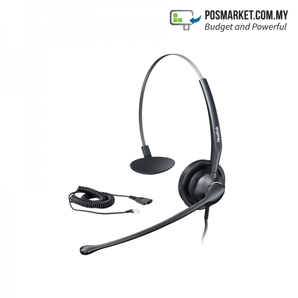 Yealink Headset YHS33 RJ9 Jack Professional Call Center Headset