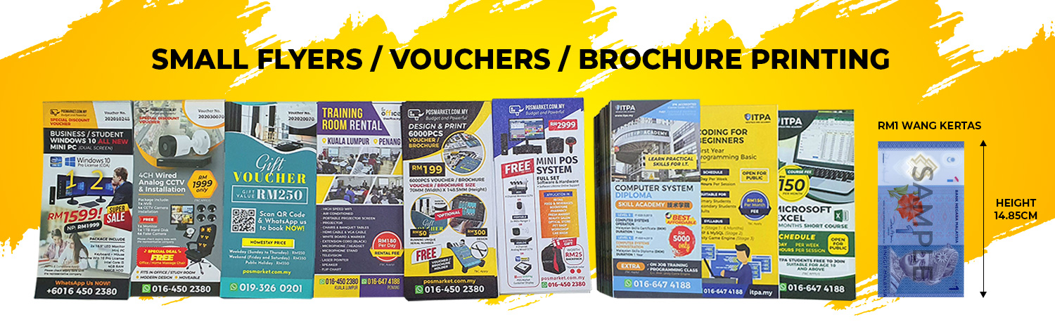 Small flyer discount