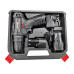 Professional Power Drill Cordless Drill Box Screw Driver Electric Portable Tools Set Lithium Battery 12V Charged Drills