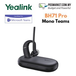 Yealink BH71 Pro Microsoft Teams Mono Bluetooth Wireless Headset