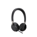 Yealink BH72 with Charging Stand Microsoft Teams Black USB-C Standard Bluetooth Wireless Headset 