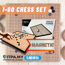 I-GO Chess Set Magnetic Game 19 x 19 Grid Ready Stock I-GO Chess Set Magnetic Game 19 x 19 Grid Ready Stock