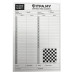 International Chess Score Sheets 100 Games 50 Chess Moves