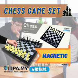 International Chess Set Magnetic Game 25cm x 25cm Ready Stock International Chess Set Magnetic Game 25cm x 25cm Ready Stock