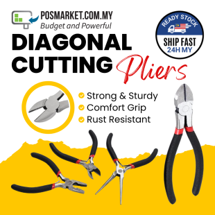 Diagonal Cutting Pliers 4.5 Inches 45# Steel Heavy Duty DIY Tool Multi-Purpose 