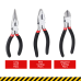 Long Nose Pliers 6 Inches 45# Steel Heavy Duty DIY Tool Multi-Purpose 