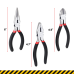 Long Nose Pliers 6 Inches 45# Steel Heavy Duty DIY Tool Multi-Purpose 