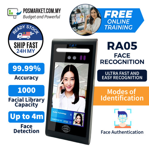 Face Recognition RA05 Biometric Time Attendance