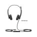 Yealink UH34 SE Dual Microsoft Teams USB Wired Headset USB-A & 3.5mm Jack