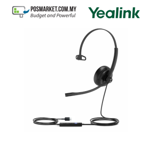 Yealink UH34 SE Mono Microsoft Teams USB-C Wired Headset
