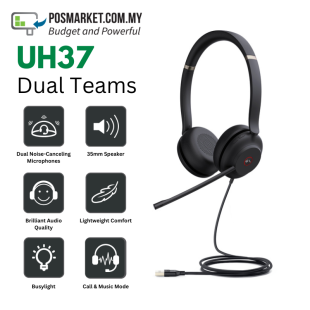 Yealink UH37 Dual Microsoft Teams USB Wired Headset