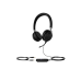 Yealink UH38 Dual Microsoft Teams USB Wired Headset with Battery