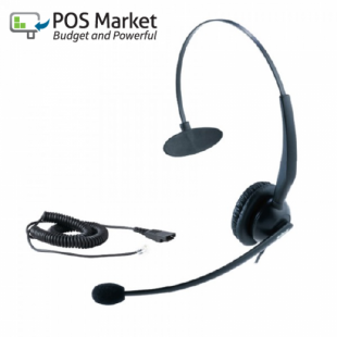 Yealink YHS34 Mono Lite Wideband Headset - Professional Call Center Headset AlienVOIP Ship from Malaysia