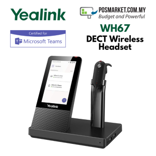 Yealink WH67 Microsoft Teams Premier DECT Wireless Headset