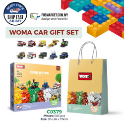 Woma Car Gift Set Children Toy Building Blocks 505pcs Kids Toys Mainan Budak Lelaki Malaysia Local Stock C0379 Woma Car Gift Set Children Toy Building Blocks 505pcs Kids Toys Mainan Budak Lelaki Malaysia Local Stock C0379