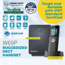 Yealink W69P Ruggedized DECT IP Phone System Yealink W69P Ruggedized DECT IP Phone System