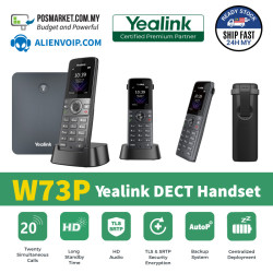 Yealink W73P DECT Phone System Yealink W73P DECT Phone System
