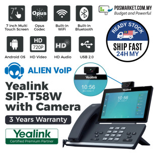 Yealink SIP-T58W IP Phone With Camera