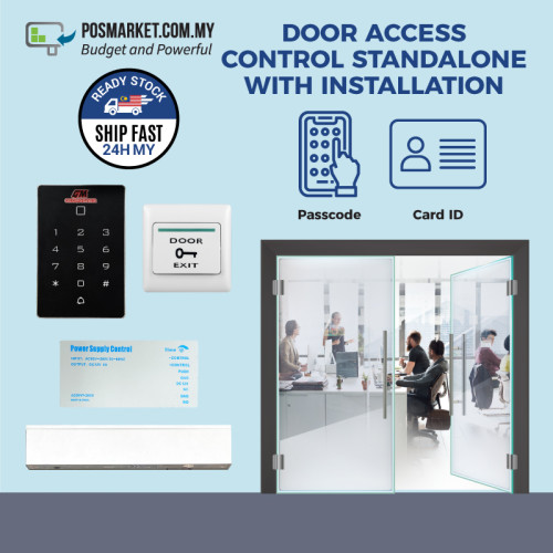 Door Access Control Standalone with Installation