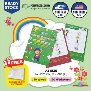 English Vocabulary Series 3 Worksheets Workbook for kids 