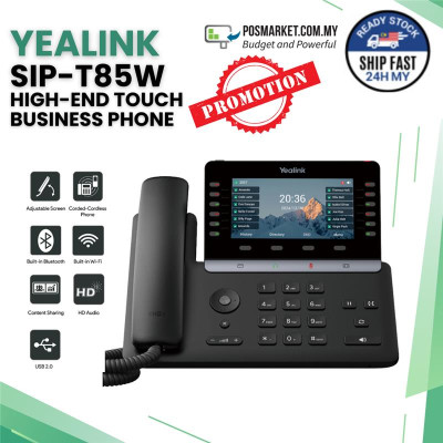 Yealink SIP-T85W High-end Touch Screen Phone