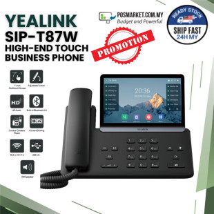 Yealink SIP-T87W High-end Touch Screen Phone