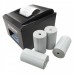 Box Thermal Paper Roll 80mm width x 27m length Full Logo Print Paper 100 Roll