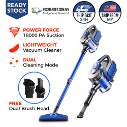 Wired Household Vacuum Cleaner (600W) Lightweight Strong Suction Easy to Operate Malaysia Stock Wired Household Vacuum Cleaner (600W) Lightweight Strong Suction Easy to Operate Malaysia Stock