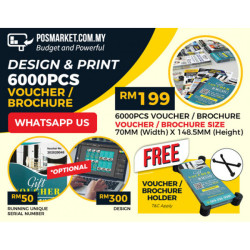 Small Flyers Vouchers Brochures 4C Full Color Printing (6000pcs) Small Flyers Vouchers Brochures 4C Full Color Printing (6000pcs)