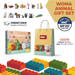 Woma Cute Animal Building Blocks Toys for Children 505pcs Kids Toys Blok Binaan Haiwan Malaysia Local Stock C0378 Woma Cute Animal Building Blocks Toys for Children 505pcs Kids Toys Blok Binaan Haiwan Malaysia Local Stock C0378