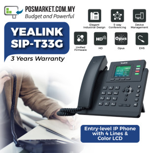 Yealink SIP-T33G IP Phone