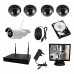 Wireless 8 Channel CCTV Security Camera IP Camera WiFi Home CCTV System 8 pcs IP Camera Set POSMarket
