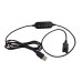 Monaural Call Center Headset with PQD Cable
