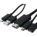 MHL To HDMI Media Adapter (Black)