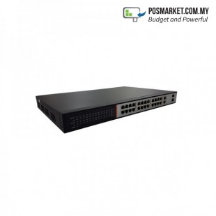 24 Port PoE Switch