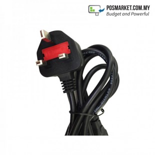 3 Pin Power Cord with Fuse