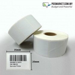 Thermal Barcode Label 35mmx25mm Stock Label Sticker POS System Barcode Label Product Sticker POSMarket Thermal Barcode Label 35mmx25mm Stock Label Sticker POS System Barcode Label Product Sticker POSMarket