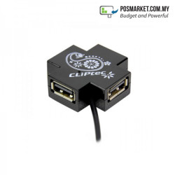 Cliptec 4 Ports USB Hub MINI-XCROSS 2.0 Cliptec 4 Ports USB Hub MINI-XCROSS 2.0