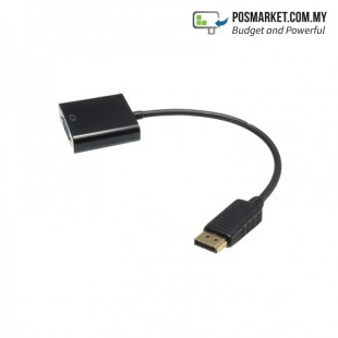 Display port DP male to VGA female converter