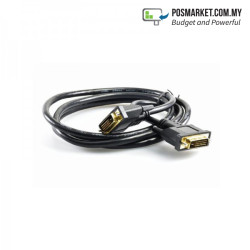High Speed DVI Cable 1.8 m Gold Plated Plug