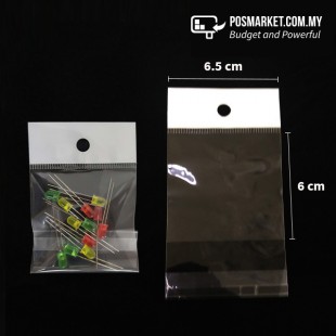Peel and Seal Clear Plastic Bag (200/500pcs)