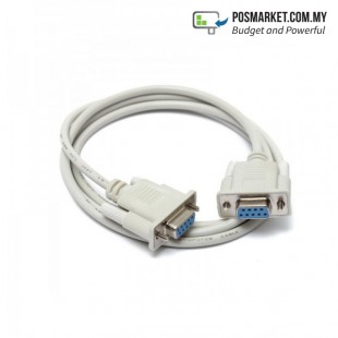 Serial RS232 DB9 9 Pin Female to Female Cable