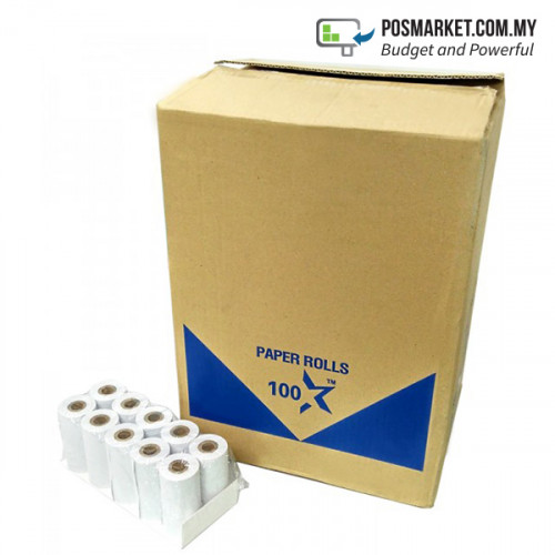Box Thermal Paper Roll (80mm x 40mm x 12mm) 100 roll