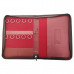 Eco-friendly PU Leather Portfolio Planner with Key Holder