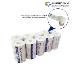 10 rolls Coreless Thermal Receipt Paper 57mm x 15meter for Common POS Cash Register Foodpanda GrabFood Delivery Machine POSMarket 10 rolls Coreless Thermal Receipt Paper 57mm x 15meter for Common POS Cash Register Foodpanda GrabFood Delivery Machine POSMarket